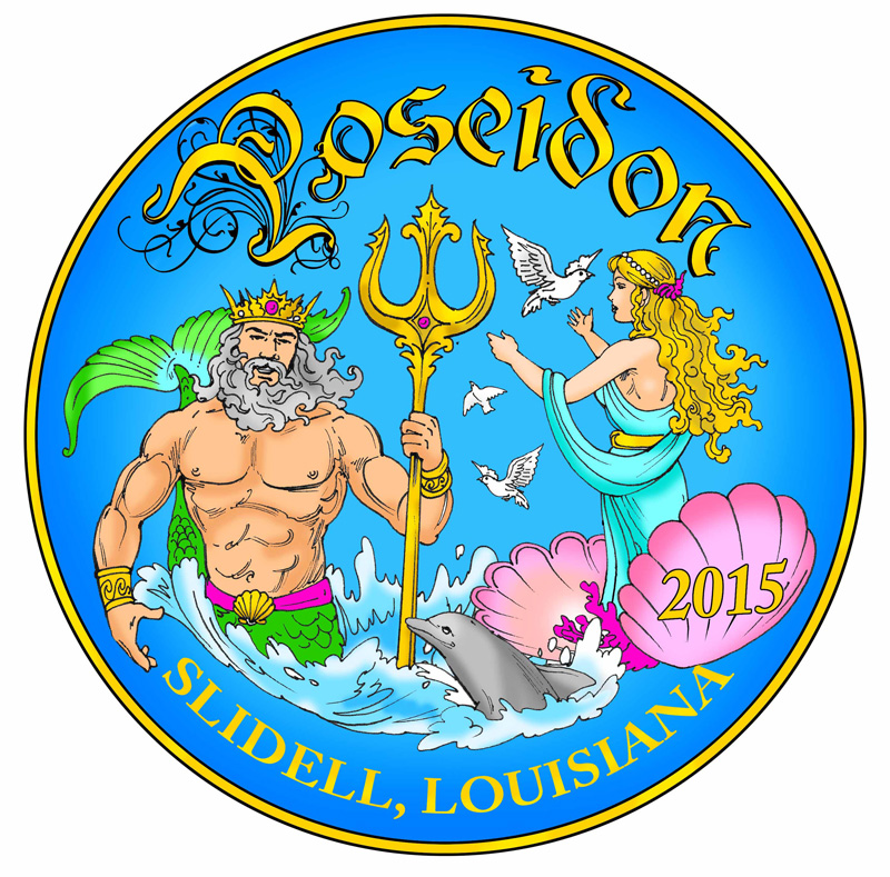 Krewe of Poseidon logo