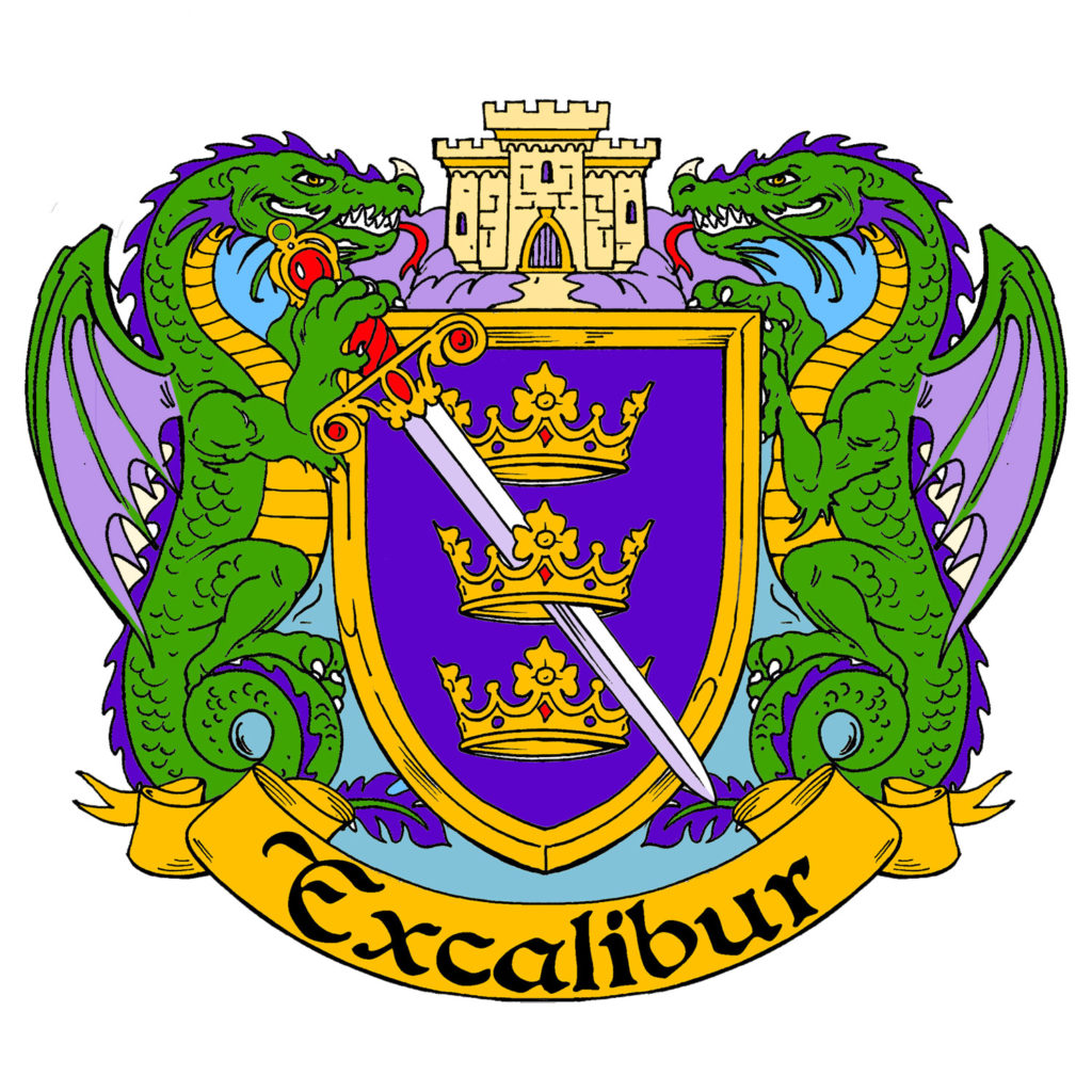 Krewe of Excalibur logo
