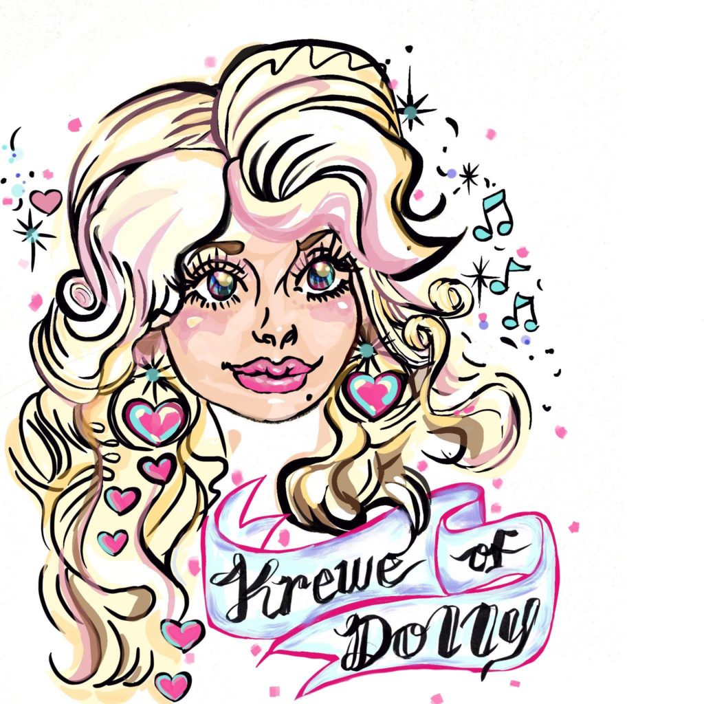 Krewe of Dolly logo