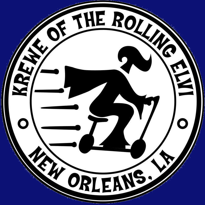 Krewe of Rolling Elvi logo