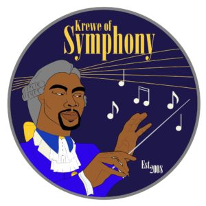 Krewe of Symphony logo