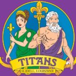 Krewe of Titans logo