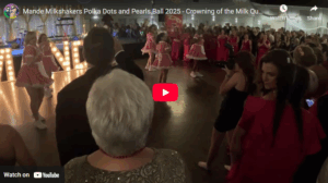 Mande Milkshakers Polka Dots and Pearls Ball 2025 – Crowning of the Milk Queen