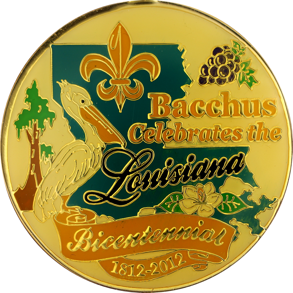 Bacchus Celebrates the Louisiana Bicentennial